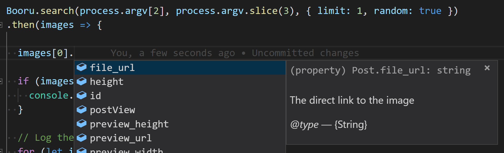 Yeah intellisense!